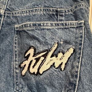 Fubu Jeans with Logo Patch